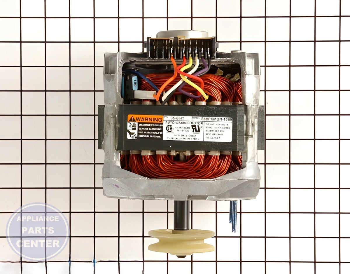 Whirlpool Drive Motor WP21001950 - Main view showing heavy load capacity for various models