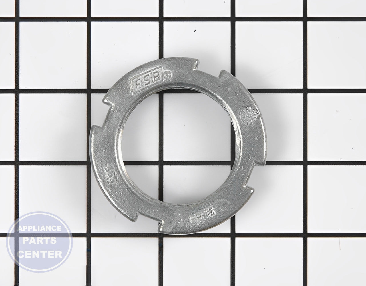 WHIRLPOOL SPANER NUT WP21366 - Main view showing secure fit for WPL models