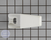 WHIRLPOOL Refrigerator Door Shelf End Cap WP2156003 - Main view showing durable construction for WHIRLPOOL models
