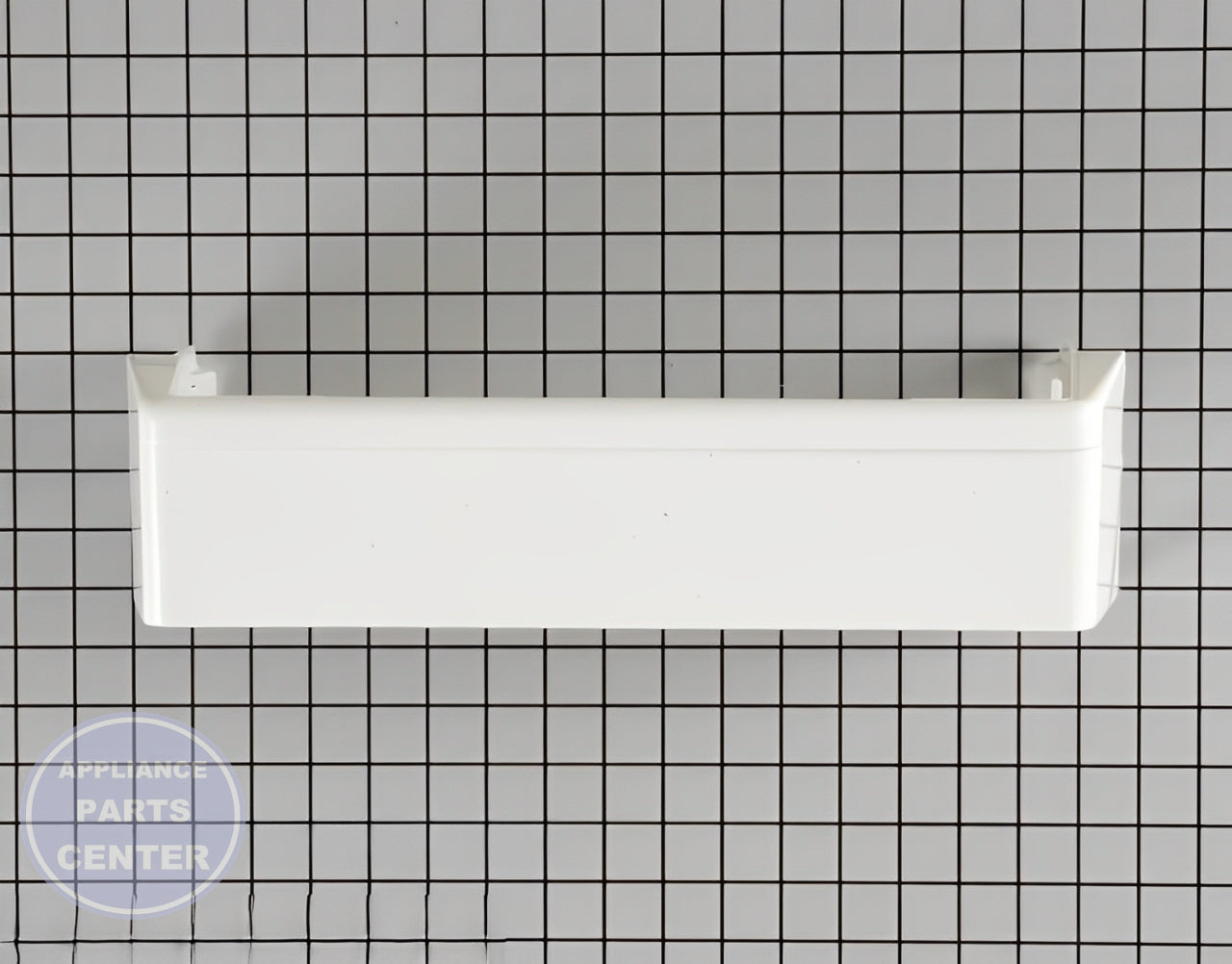 WHIRLPOOL REFRIGERATOR DOOR TRIM WP2156022 - Detailed view of shelf & shelf support