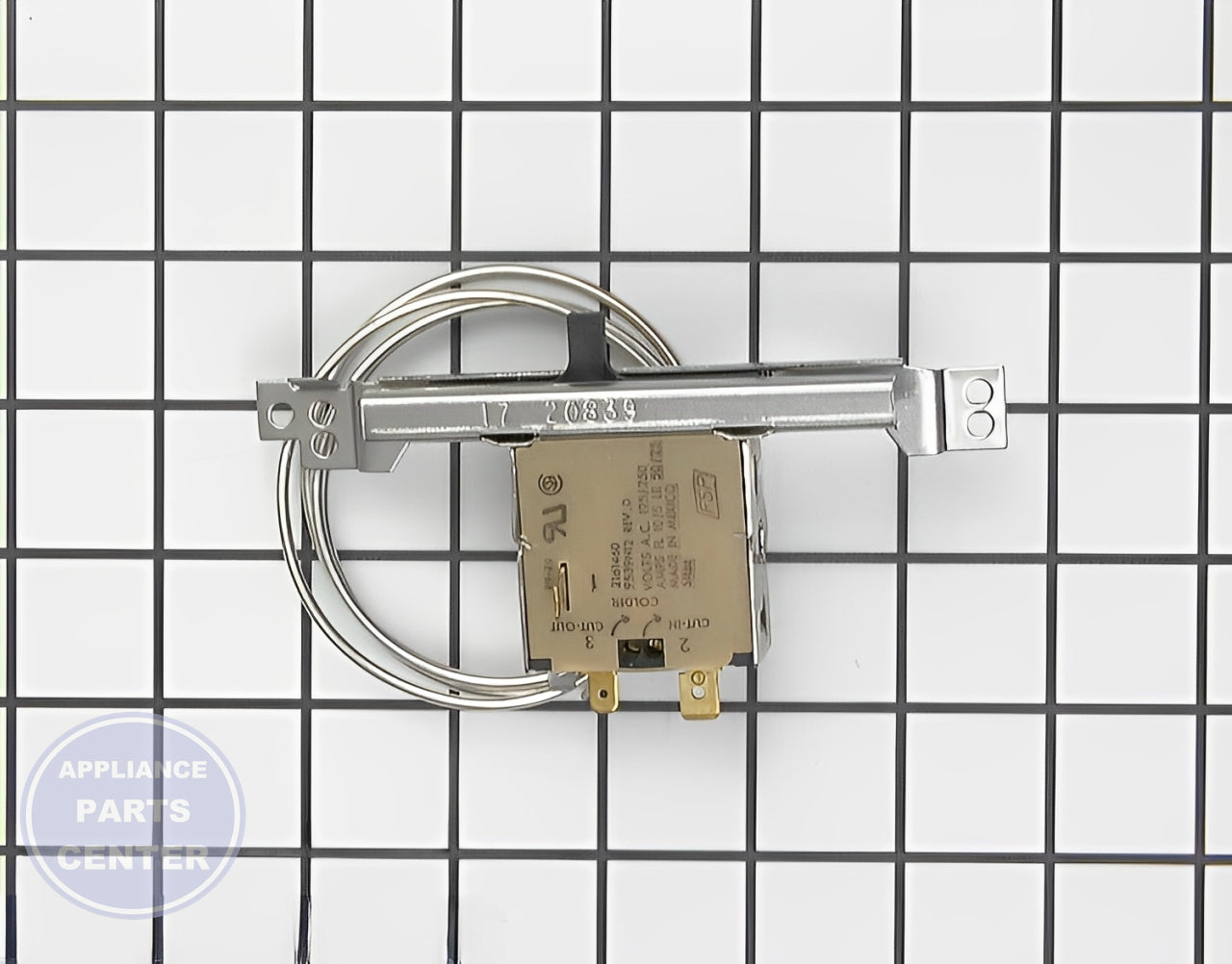 Whirlpool Temperature Control Thermostat WP2161460 - Main view showing precise temperature control for Whirlpool and Kenmore models