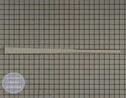 WHIRLPOOL REFRIGERATOR WHITE DOOR HANDLE WP2162555 - Main view showing the sturdy grip for WPL models
