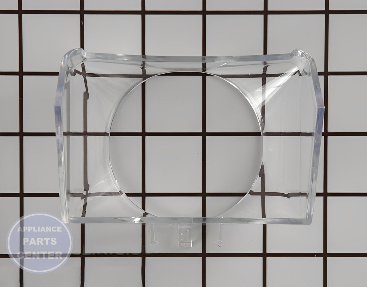 WHIRLPOOL DISPENSER FUNNEL GUIDE WP2180224 - Detailed view of precise dispenser specifications