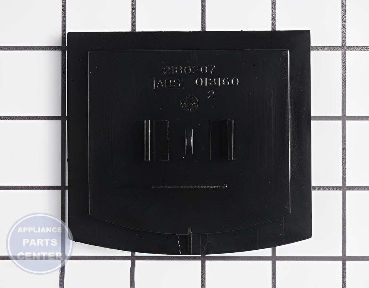 WHIRLPOOL DISPENSER DOOR WP2180353 - Detailed view of heavy-duty construction