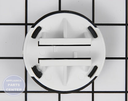 WHIRLPOOL REFRIGERATOR FILTER CAP WP2186494B - Side view with universal fit measurements