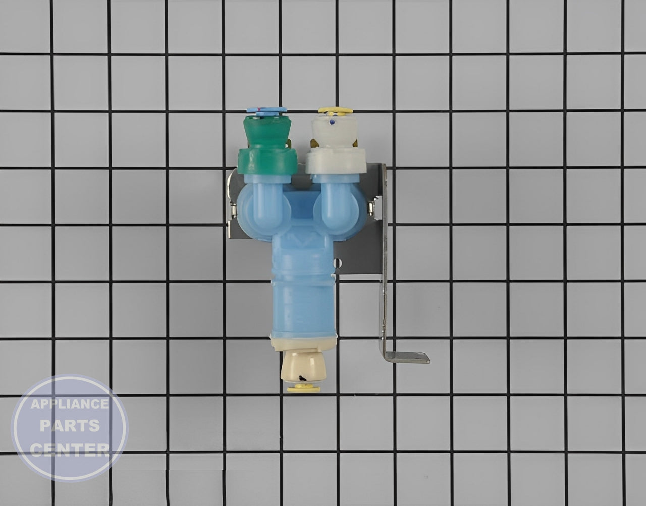 WHIRLPOOL REFRIGERATOR INLET VALVE WP2188786 - Main view showing water flow control for 2221221 & 2188786 models