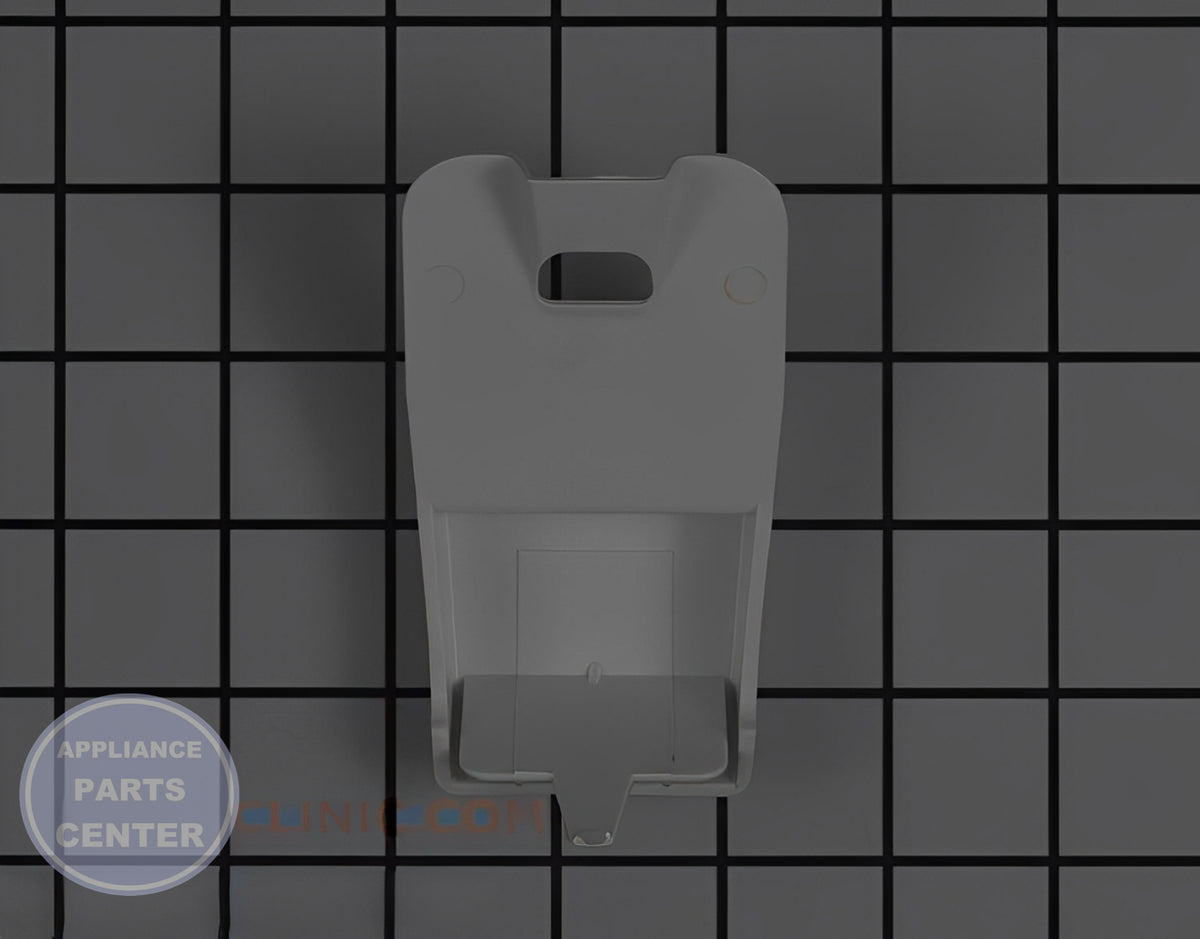 Door Shelf Support WP2195917K - Side view with precise measurements for perfect fit