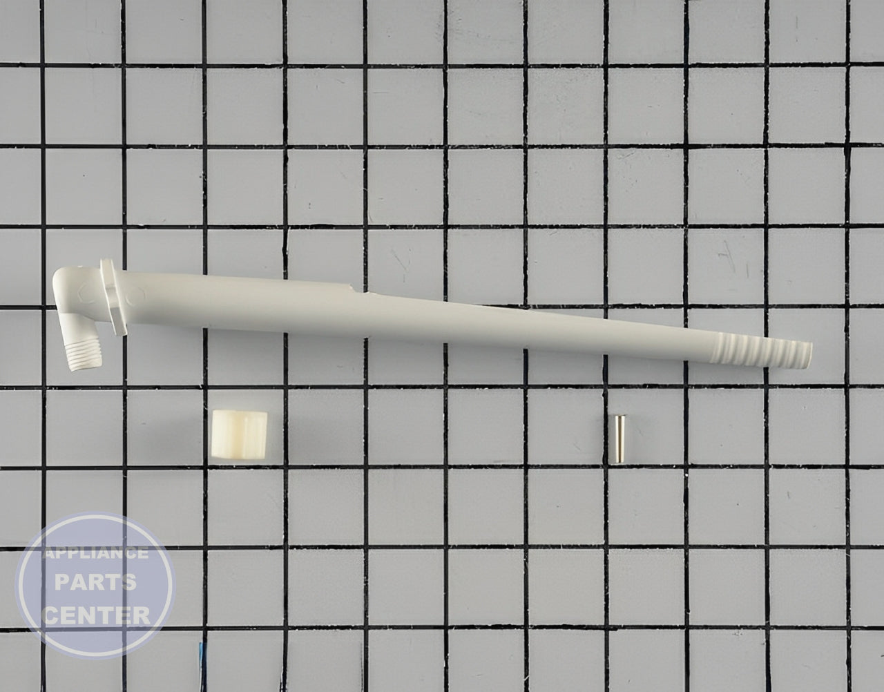 WHIRLPOOL FILL TUBE WP2196157 - Main view showing precise water flow for WPL Refrigerator models