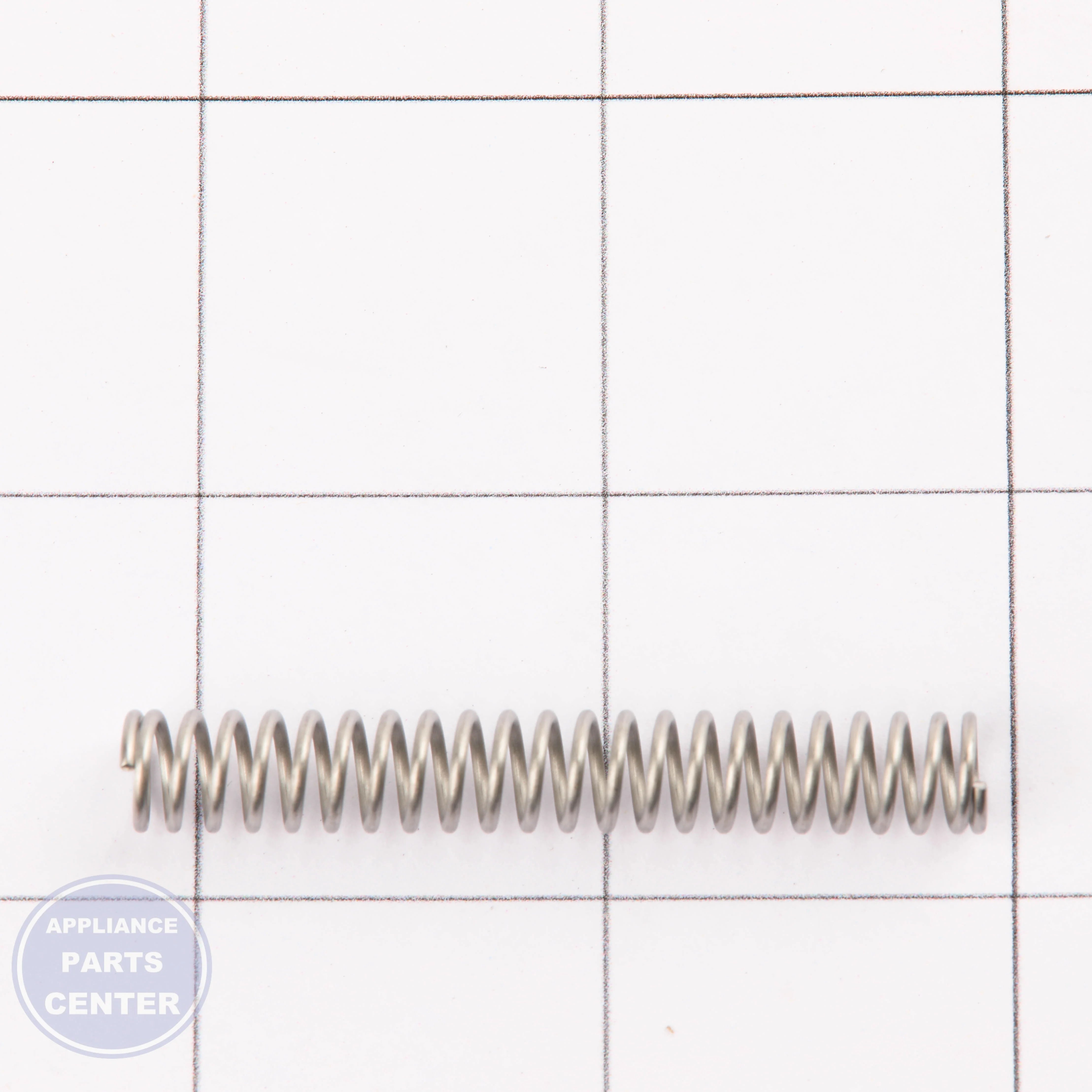 SPRING WP2198607 - Side view with precise measurements