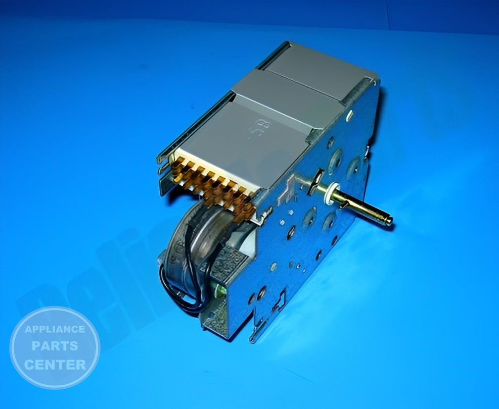 WHIRLPOOL TIMER WP22001026 - Side view with accurate measurements and specs