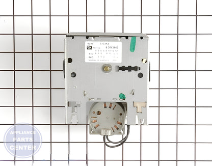 WHIRLPOOL TIMER WP22001255 - Side view with durable circuit board