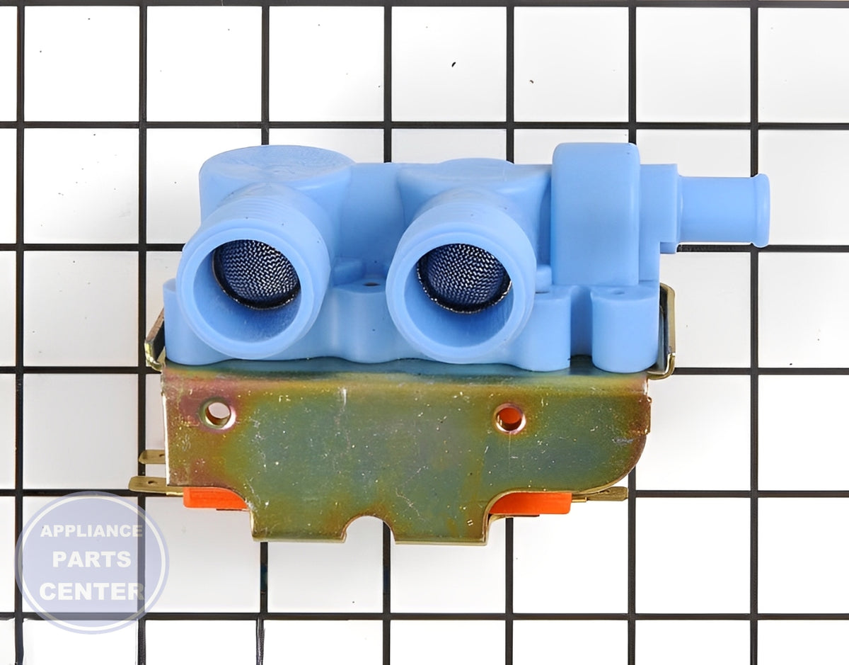 WHIRLPOOL WATER VALVE WP22001274 - Detailed view of high-quality valve & float combo