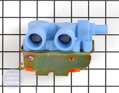 WHIRLPOOL WATER VALVE WP22001274 - Detailed view of high-quality valve & float combo