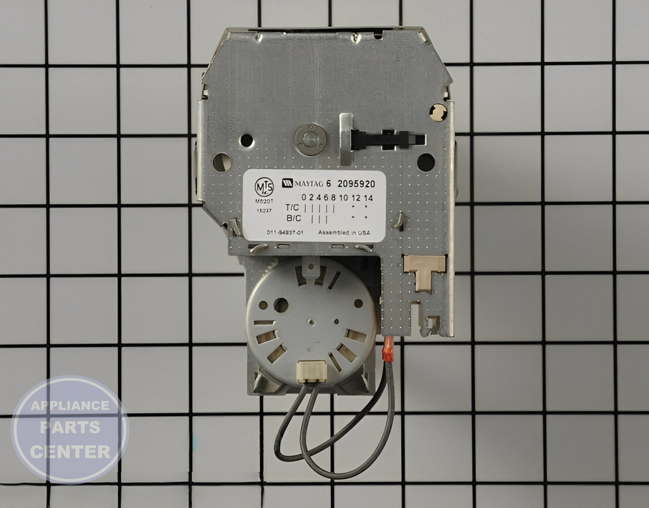 WHIRLPOOL WASHER TIMER WP22001924 - Main view showing precise wash cycle control for WPL Washer/Dryer Combo