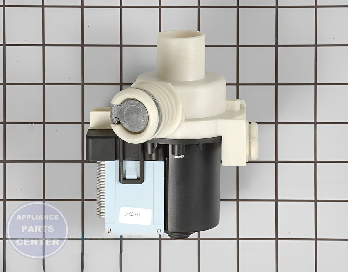 Whirlpool Pump Motor WP22003059 - Main view showing efficient water drainage for specific models