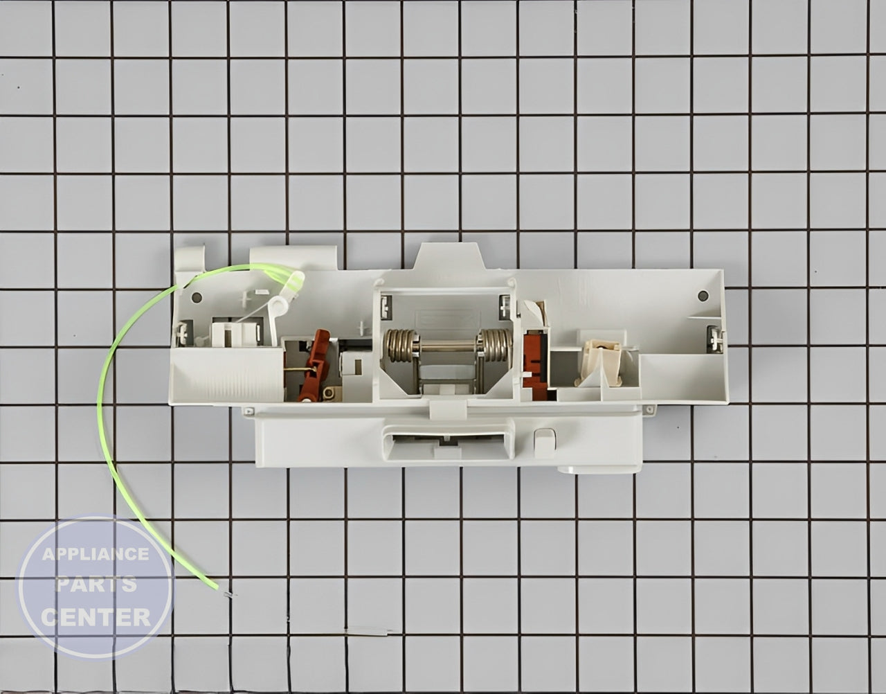 WHIRLPOOL DOOR LATCH ASSEMBLY WP22003593 - Main view showing secure closure for Whirlpool washer models
