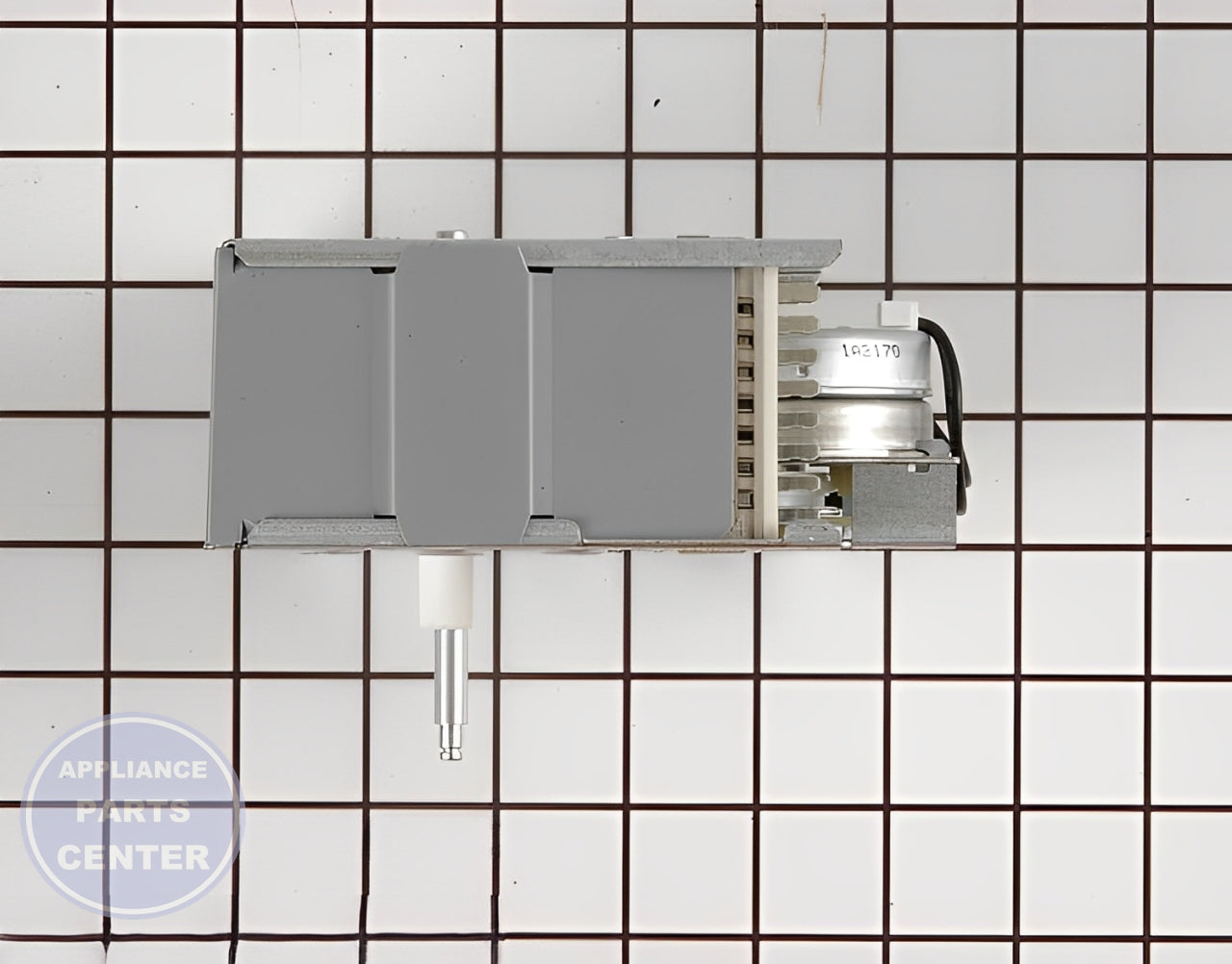 WHIRLPOOL TIMER WP22004262 - Side view with precise timing specifications