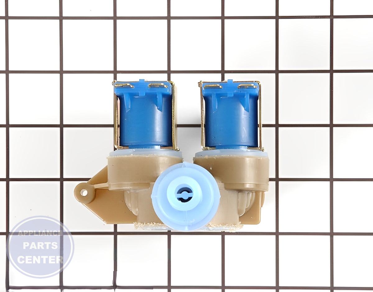 WHIRLPOOL WATER VALVE WP22004333 - Side view with valve & float design