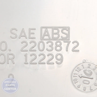 WPL OLD 2179583 WP2203872 - Installation in specific model showing key mounting points