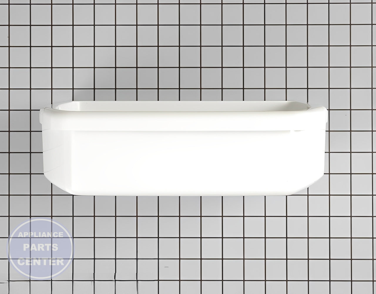 WHIRLPOOL REFRIGERATOR CANTILEVER BIN WP2204810 - Detailed view of durable shelf and shelf support