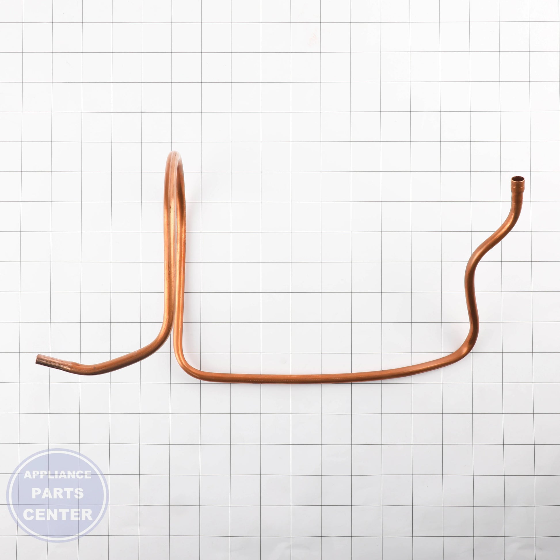 TUBE WP2205765 - Side view with precise measurements