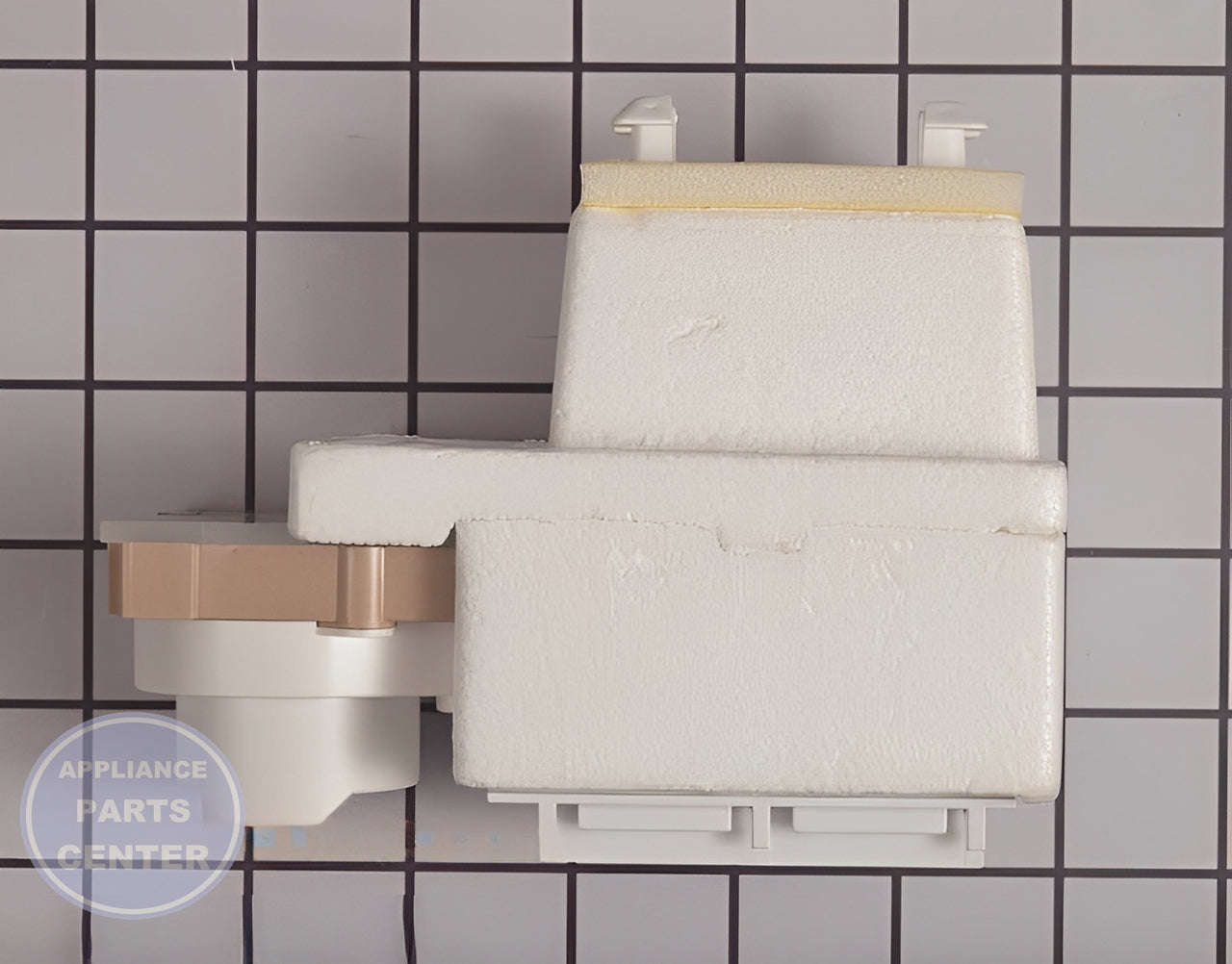 WHIRLPOOL REFRIGERATOR AIR DIFFUSER ASSEMBLY WP2209751 - Installation in WPL Refrigerator showing key mounting points
