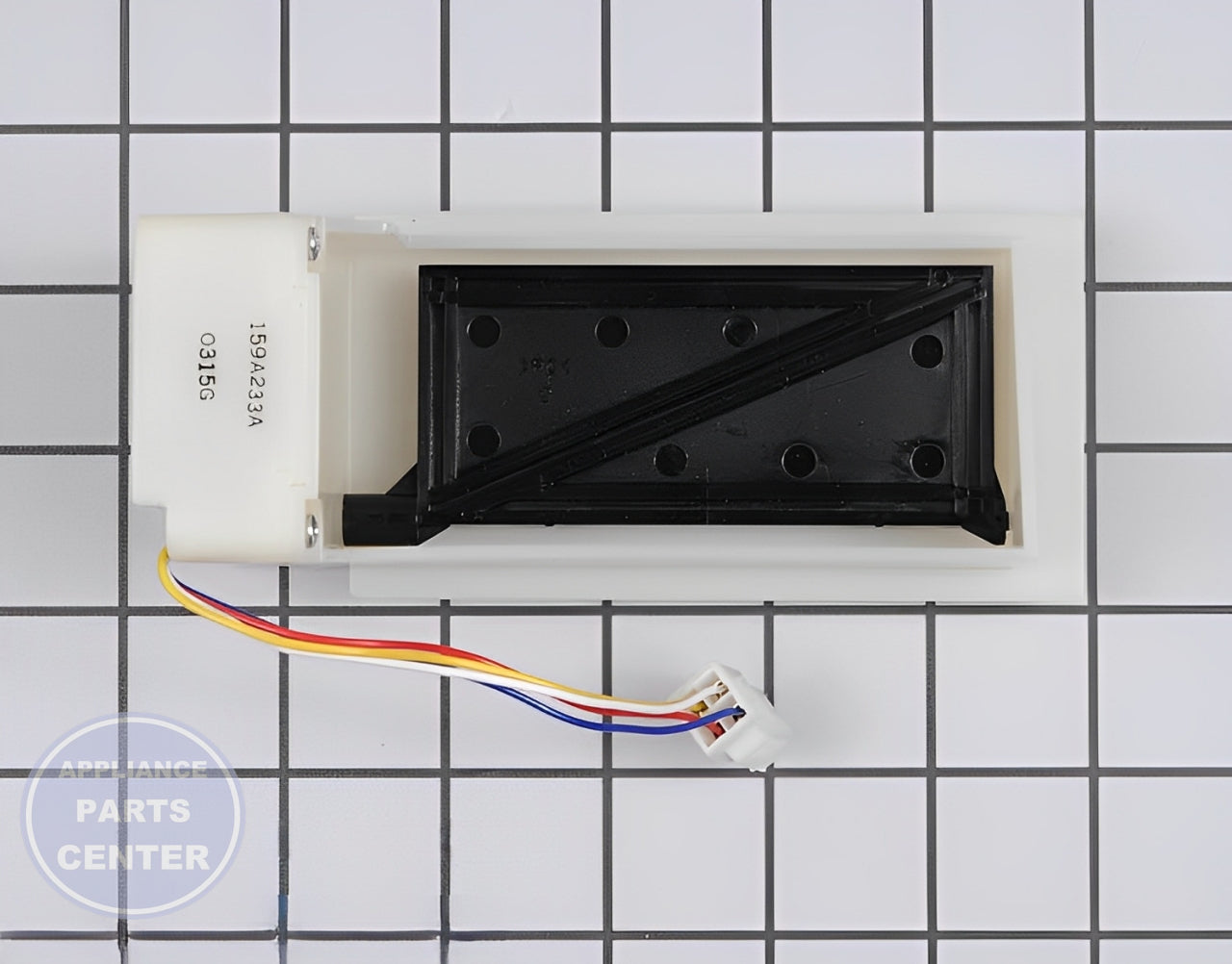 WHIRLPOOL REFRIGERATOR AIR BAFFLE WP2220377 - Side view with precise thermostat control