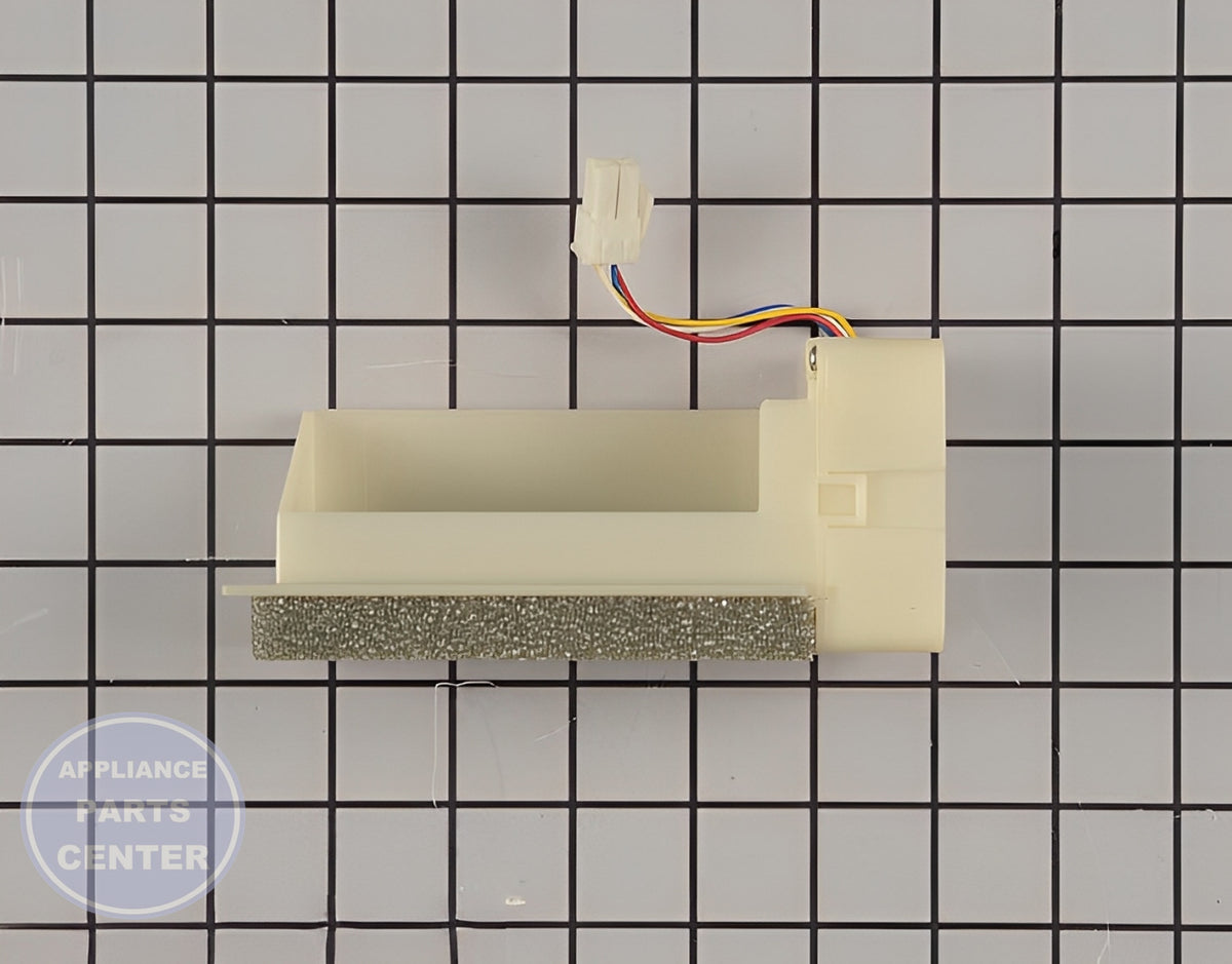 Whirlpool Air Baffle WP2221296 - Main view showing thermostat for Whirlpool models