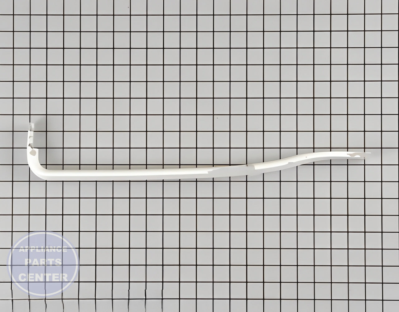 WHIRLPOOL DOOR HANDLE WHITE WP2221946W - Main view showing secure grip for WPL Refrigerator models