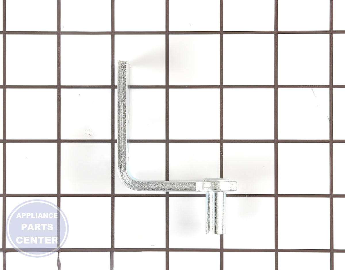 WHIRLPOOL REFRIGERATOR DOOR HINGE WP2254473 - Main view showing sturdy support for WPL Freezer and Refrigerator models