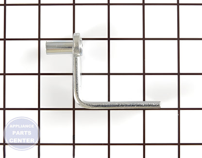 WHIRLPOOL REFRIGERATOR DOOR HINGE WP2254473 - Detailed view of the high-quality hinge