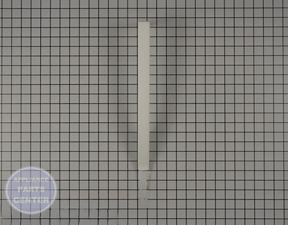 WHIRLPOOL REFRIGERATOR HANDLE WP2254533W - Side view with precise measurements