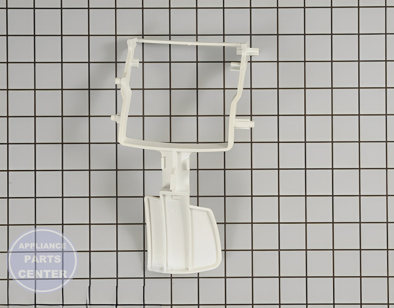 WHIRLPOOL WP2255431W - Installation in specific model showing mounting points