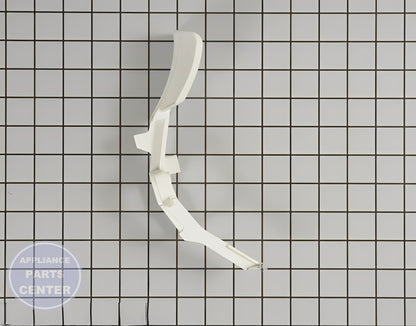 WHIRLPOOL REFRIGERATOR DISPENSER ARM WP2255432W - Side view with dimensions and specifications