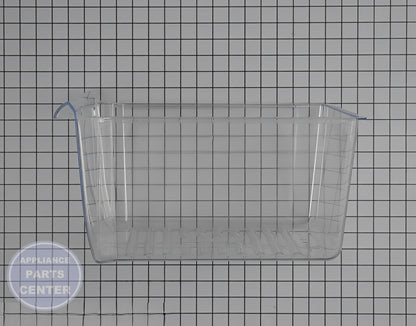 WHIRLPOOL CRISPER PAN WP2256704 - Detailed view of optimal airflow design