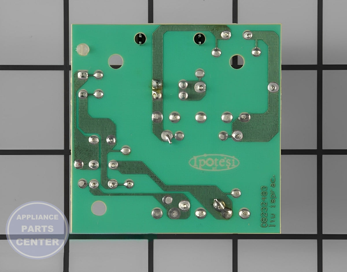 WHIRLPOOL REFRIGERATOR ELECTRONIC CONTROL BOARD WP2259350 - Detailed view of electronic control details