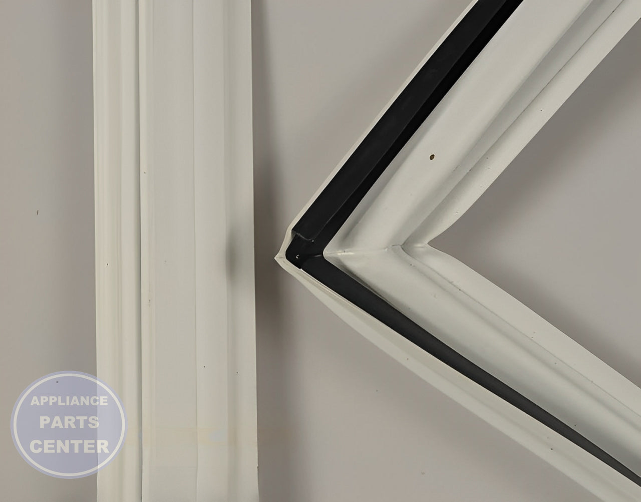 WHIRLPOOL REFRIGERATOR DOOR GASKET WP2266903 - Main view showing tight seal for various models