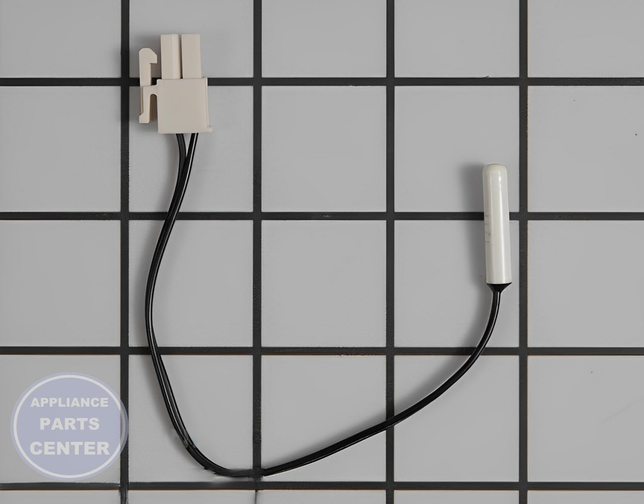 Whirlpool Refrigerator Thermistor WP2302937 - Main view showing temperature regulation for specific models