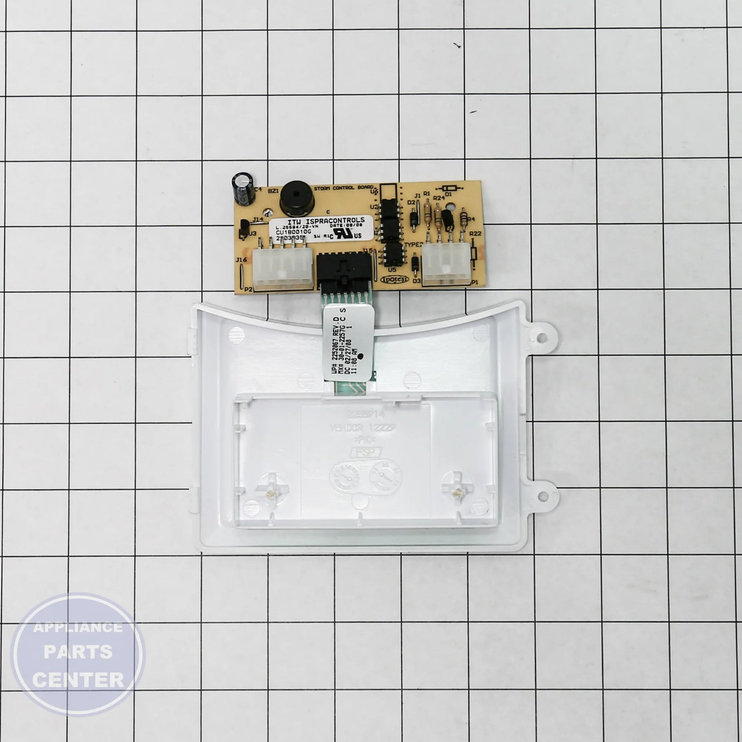 WPL CNTRL-ELEC WP2306086 - Installation in specific model showcasing key mounting points