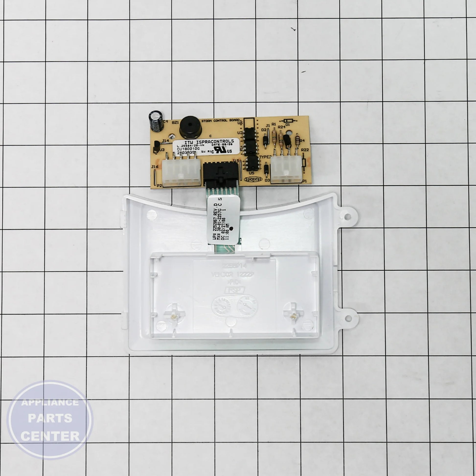 WPL CNTRL-ELEC WP2306086 - Installation in specific model showcasing key mounting points