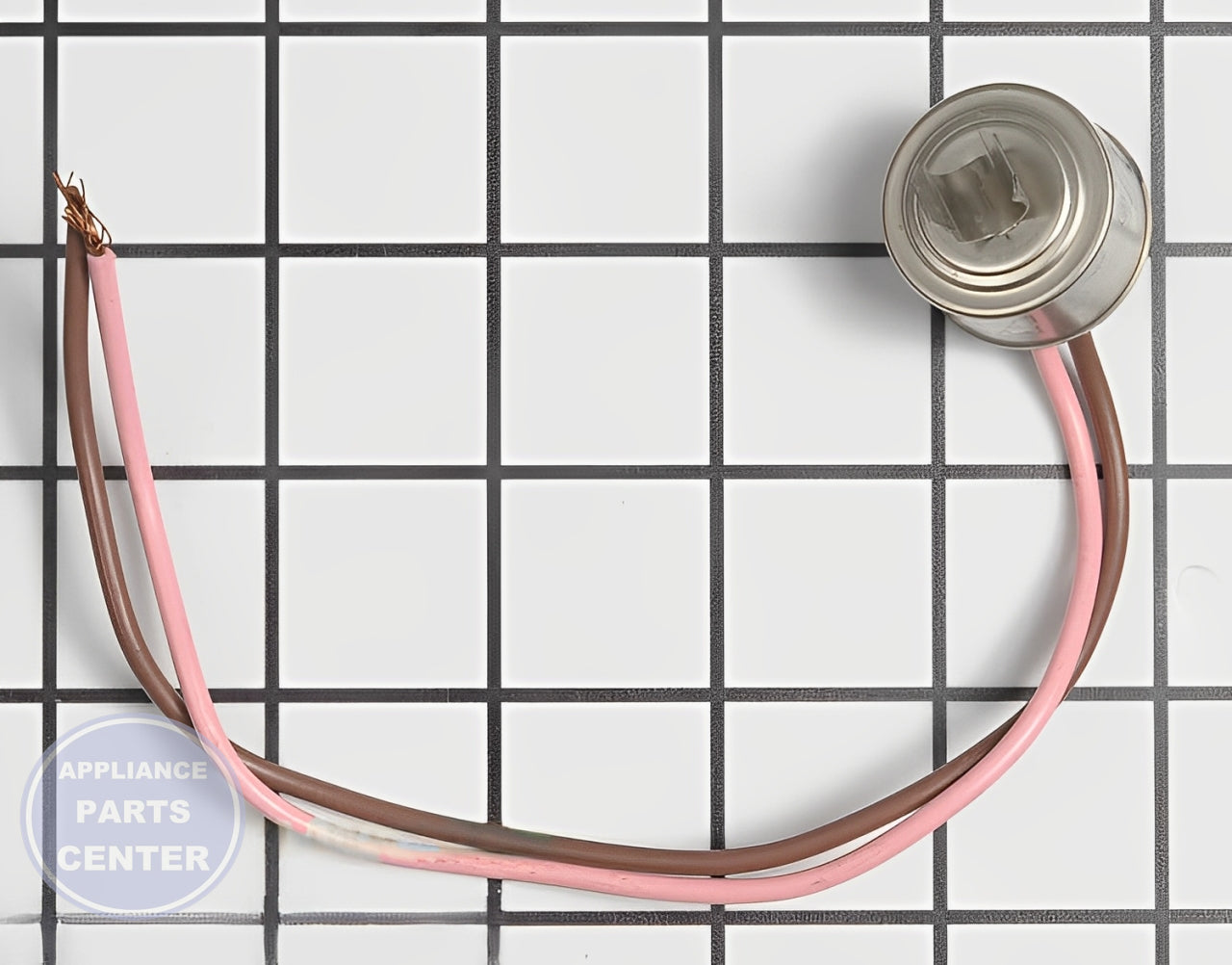 WHIRLPOOL REFRIGERATOR BIMETALLIC DEFROST THERMOSTAT WP2306462 - Main view showing precise defrost control for WPL models