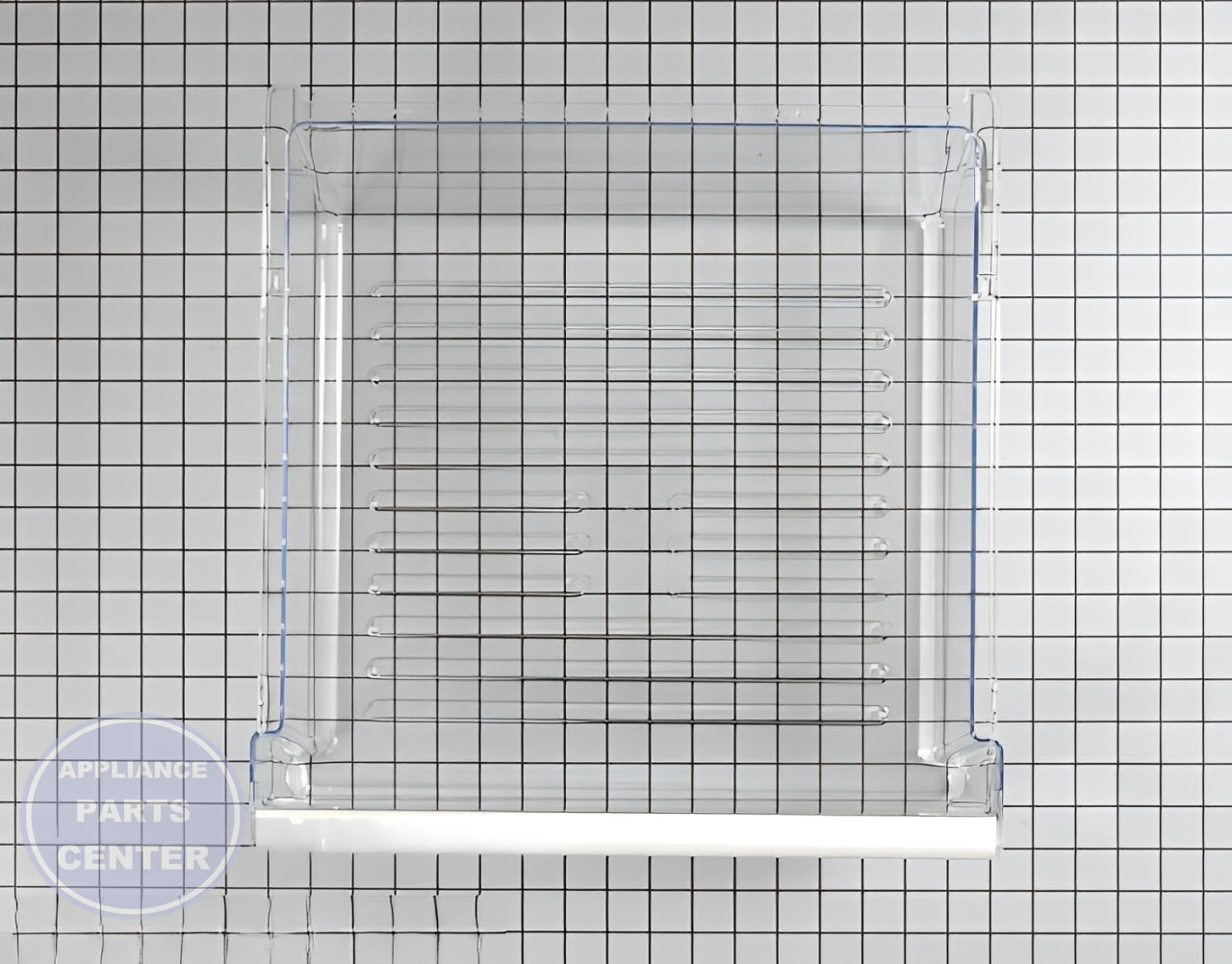 WHIRLPOOL CRISPER SNACK PAN WP2309517 - Detailed view of durable construction
