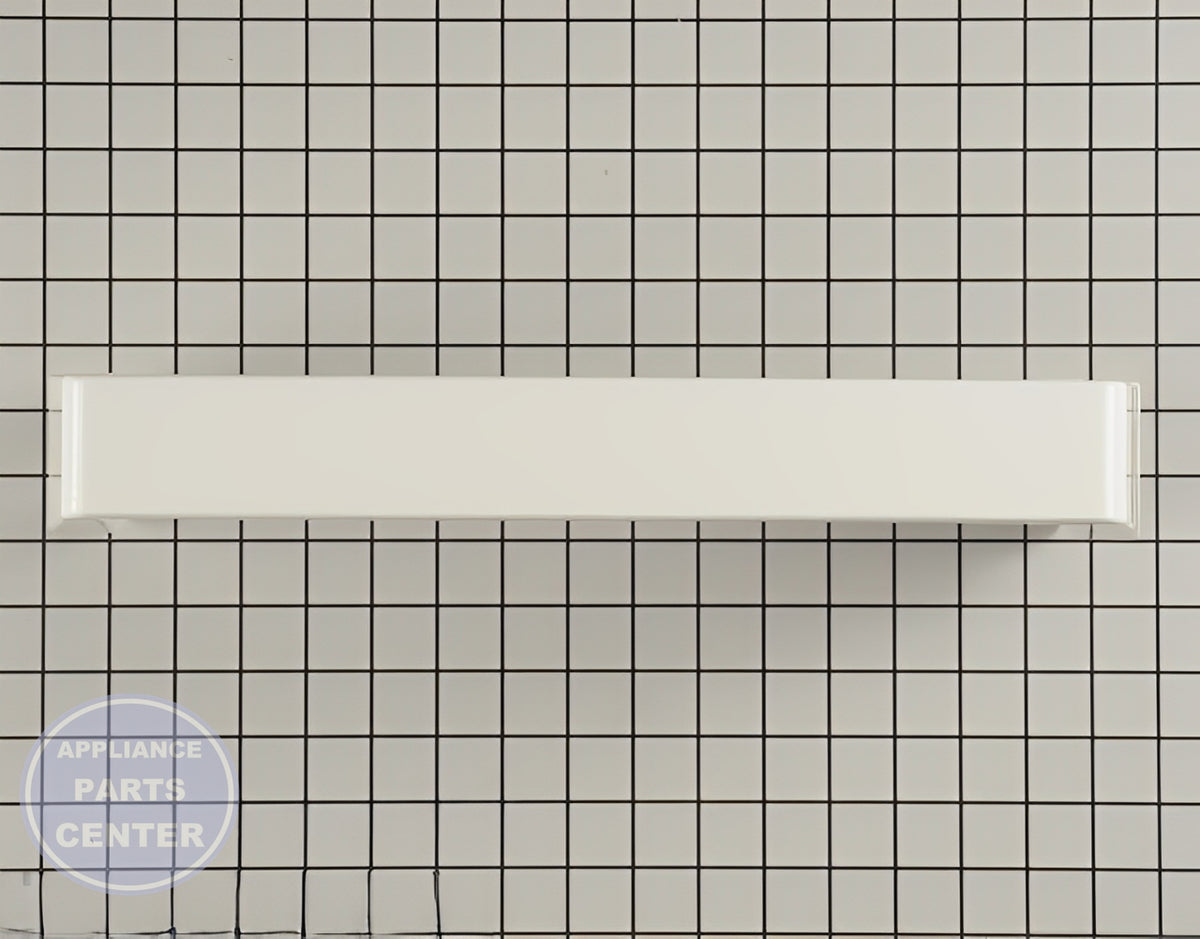 WHIRLPOOL REFRIGERATOR DOOR BAR TRIM WP2309941 - Side view with precise measurements