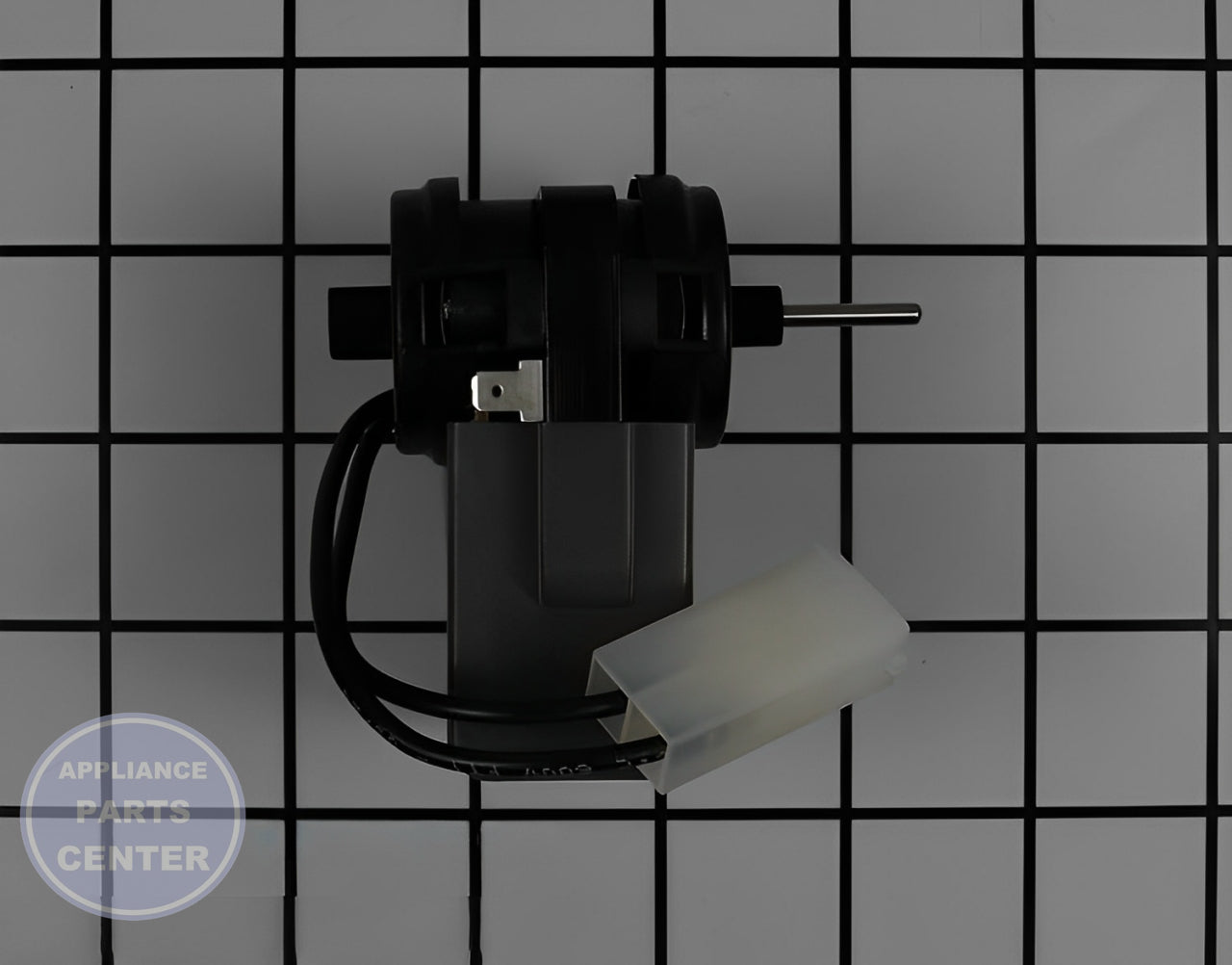 WHIRLPOOL REFRIGERATOR EVAPORATOR FAN MOTOR WP2315539 - Side view with reliable performance specs