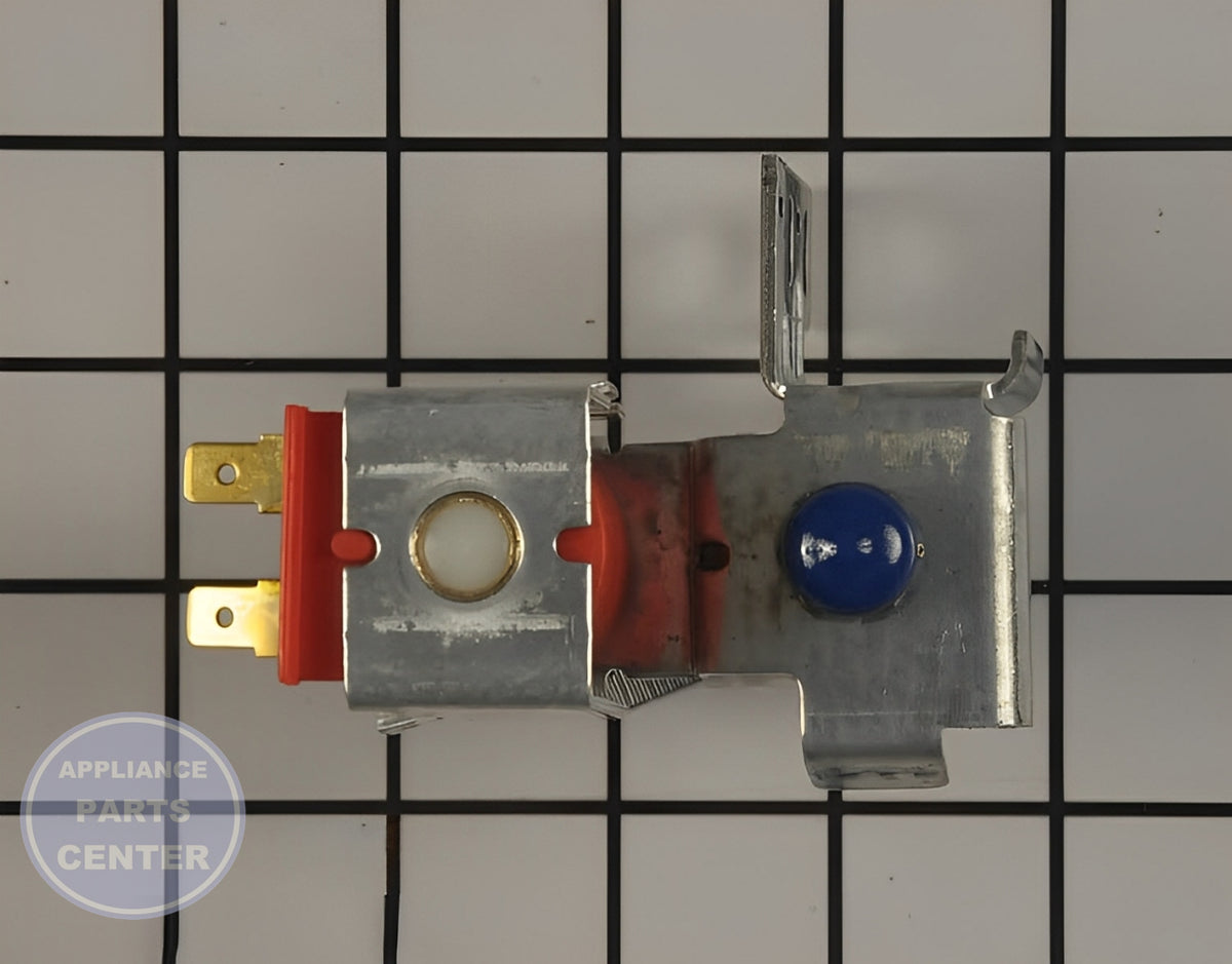WHIRLPOOL WATER INLET VALVE WP2315576 - Installation in specific model showing key mounting points