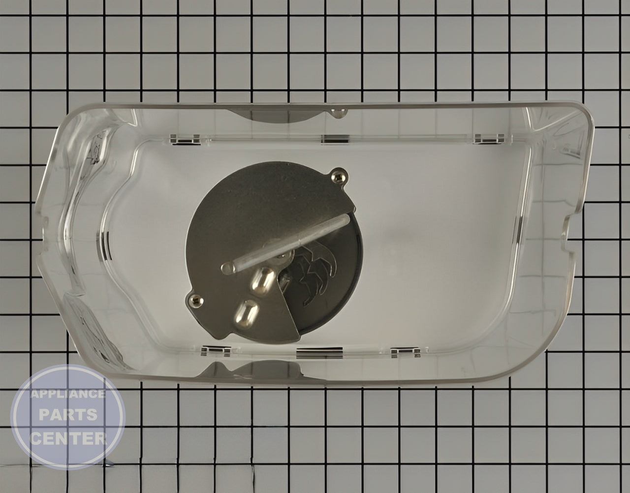 WHIRLPOOL REFRIGERATOR ICE-CONTAINER WP2317251 - Side view with 5 lbs ice capacity