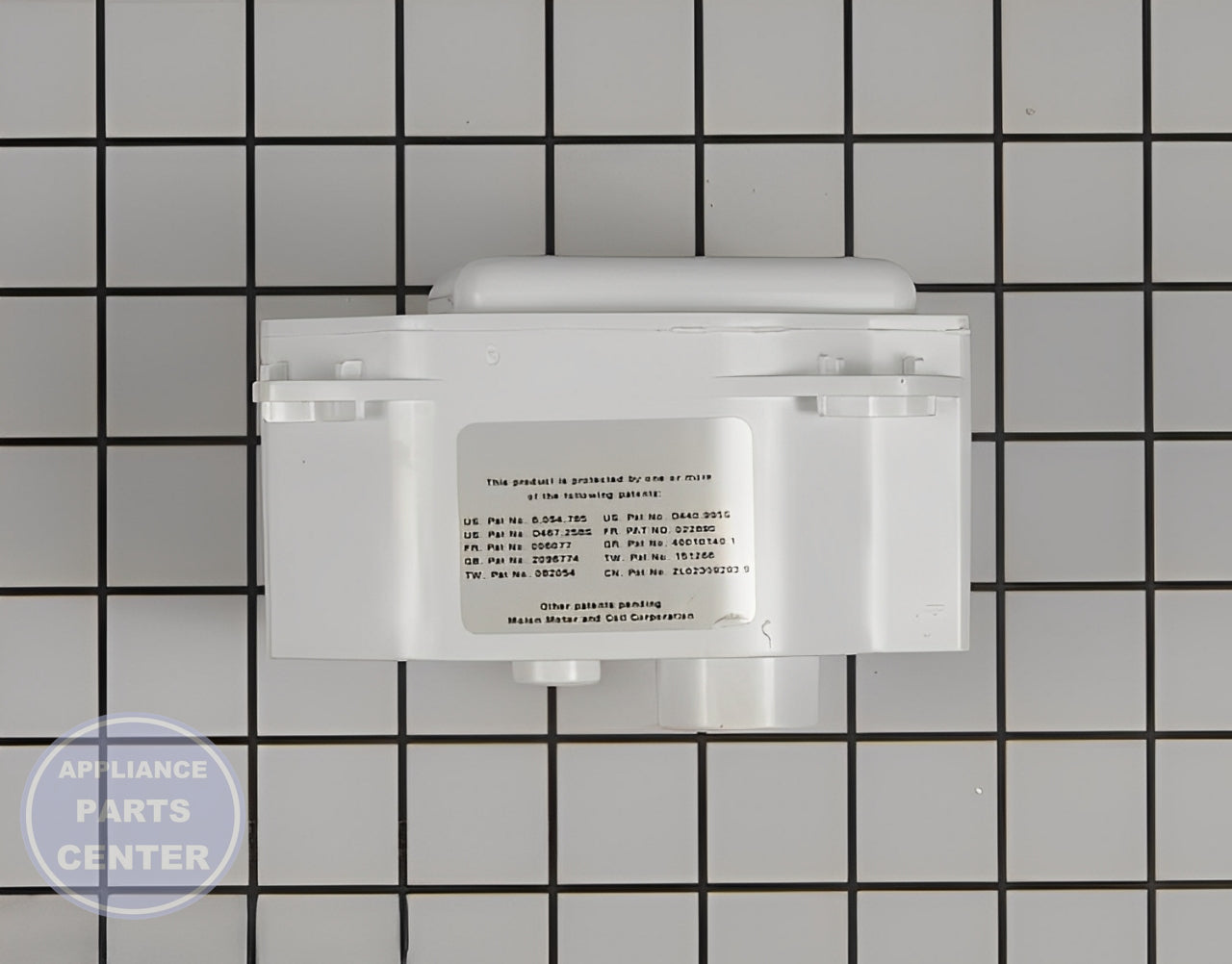 WHIRLPOOL REFRIGERATOR MOTOR WP2323603 - Main view showing durable construction for Whirlpool models