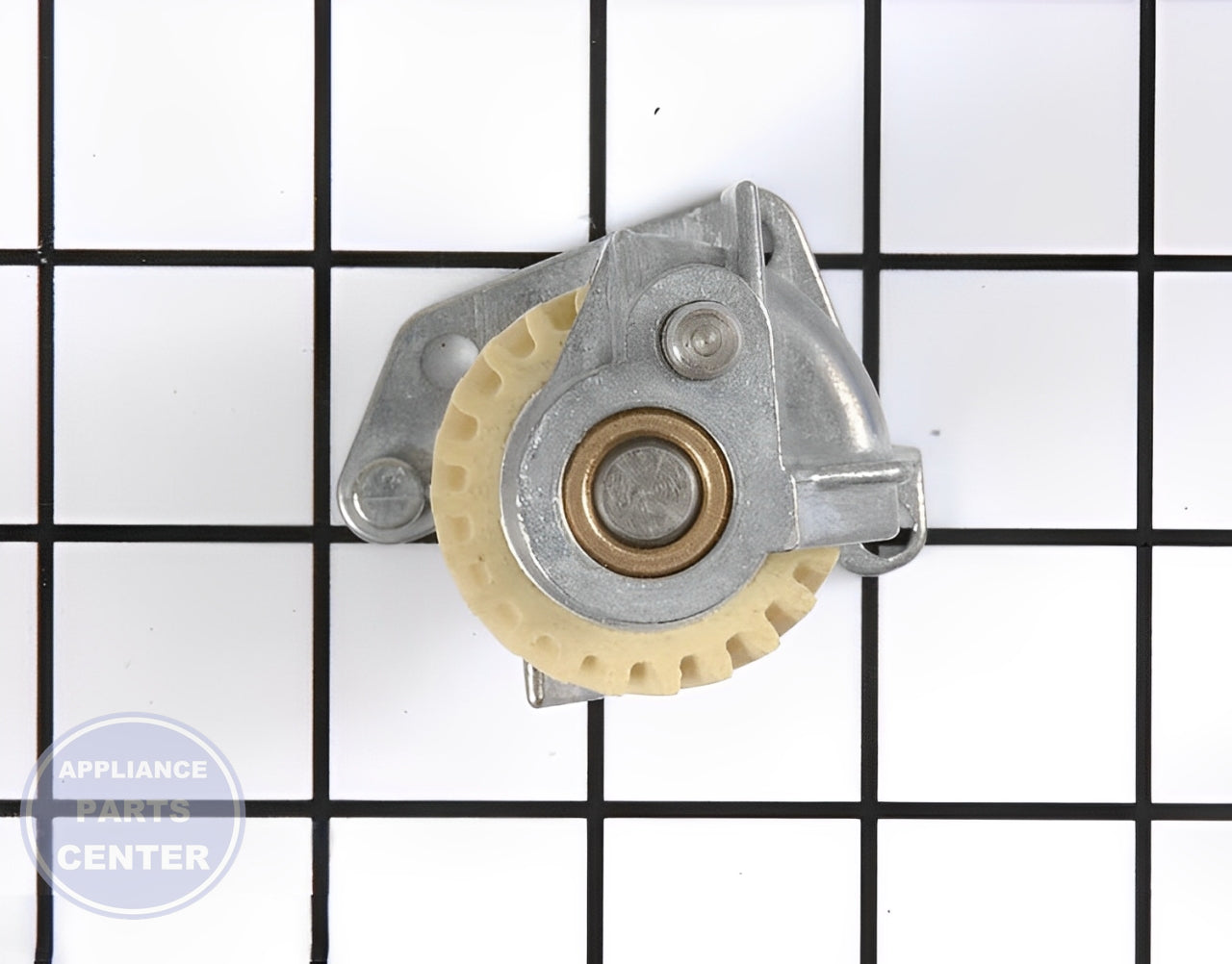 WHIRLPOOL STAND MIXER WORM DRIVE PINION GEAR WP240309-2 - Detailed view of high-quality transmission, brake & clutch component