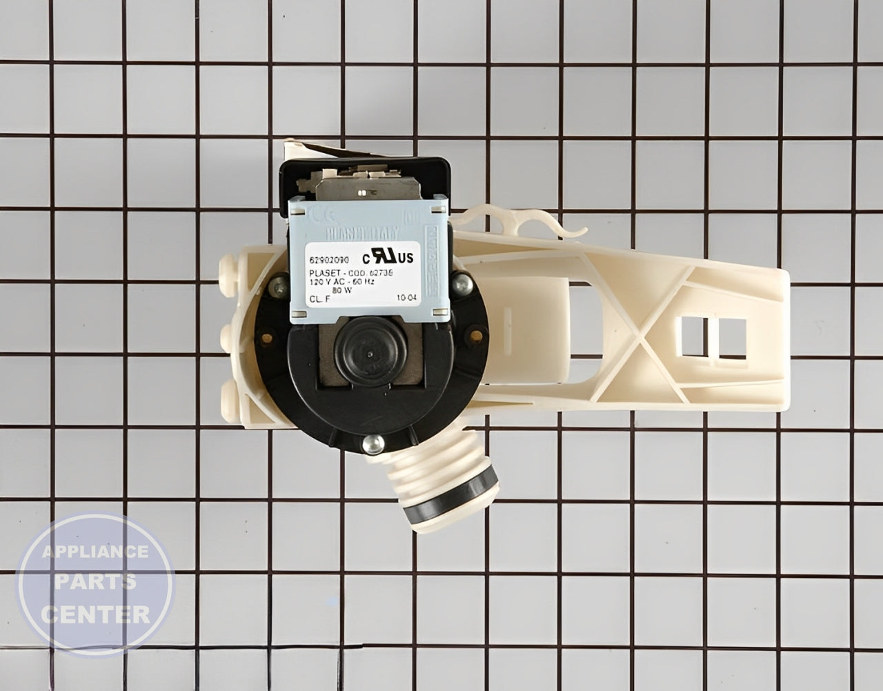 WHIRLPOOL DRAIN PUMP WP25001052 - Detailed view of optimal water flow