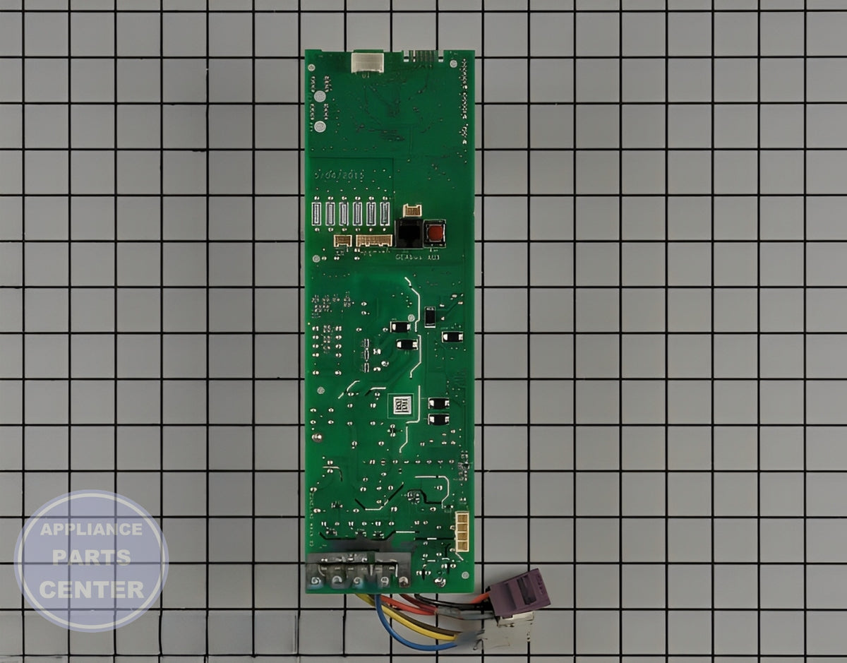 Main Control Board WP26X22240 - Detailed view of circuit board technical details